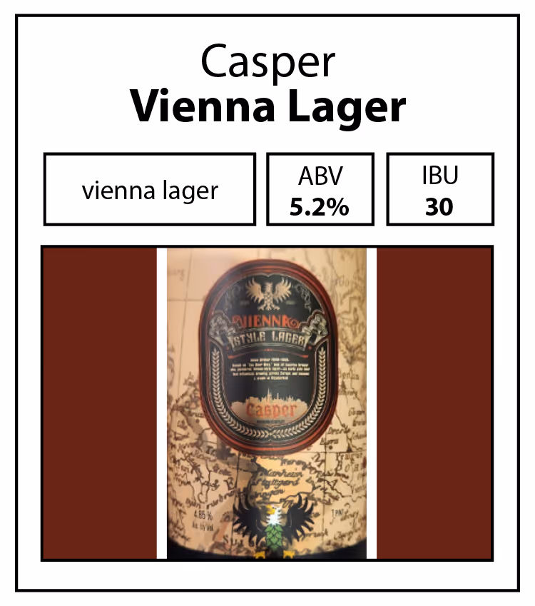 Casper-Vienna Lager