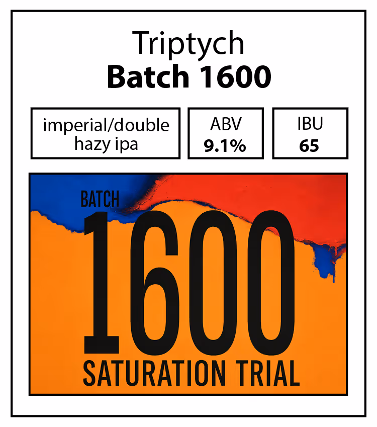 Triptych-Batch 1600