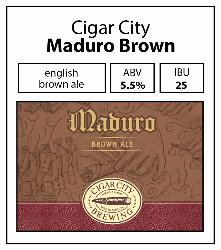 Cigar City-Maduro Brown Ale