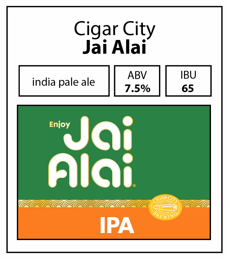 Cigar City-Jai Alai