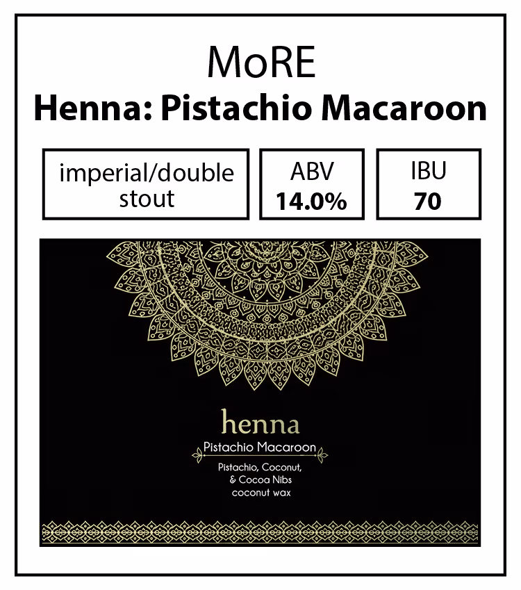 MoRE-Henna Pistachio Macaroon