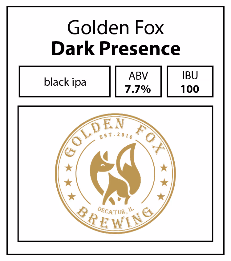 Golden Fox-Dark Presence