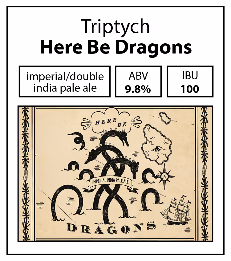 Triptych-Here Be Dragons