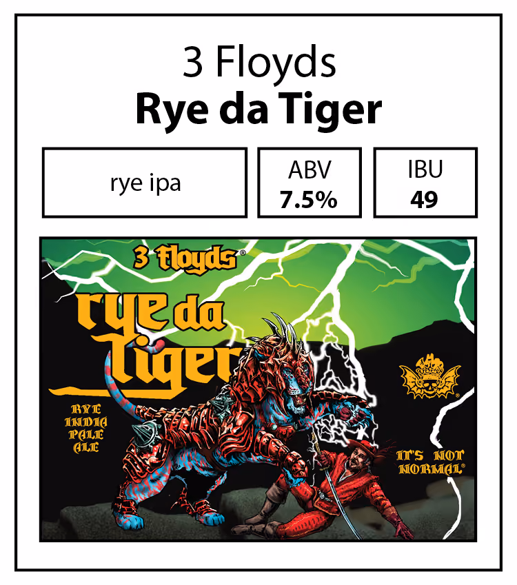 3 Floyds-Rye da Tiger