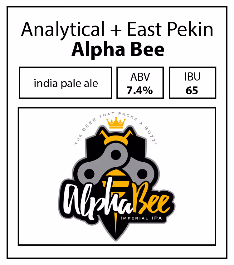 Analytical + East Pekin Collab-Alpha Bee