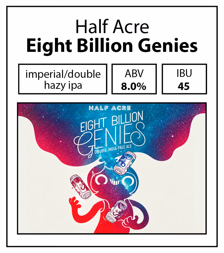 Half Acre-Eight Billion Genies