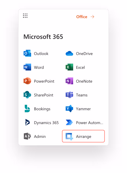 Host data in Microsoft