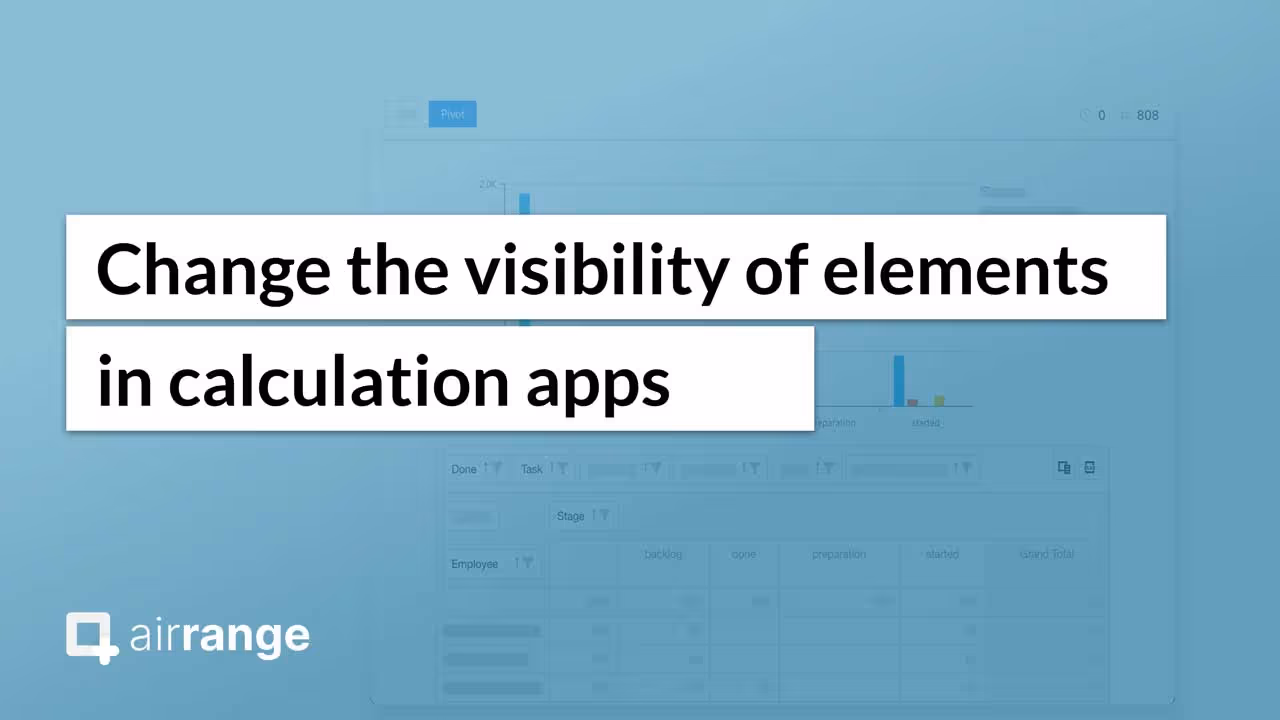 Excel collaboration with Airrange