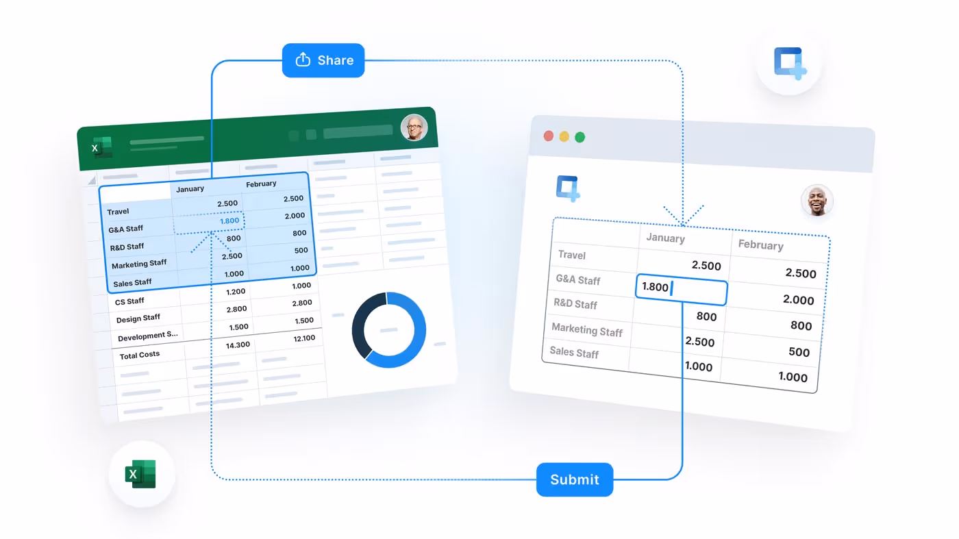 Airrange share Excel data smarter