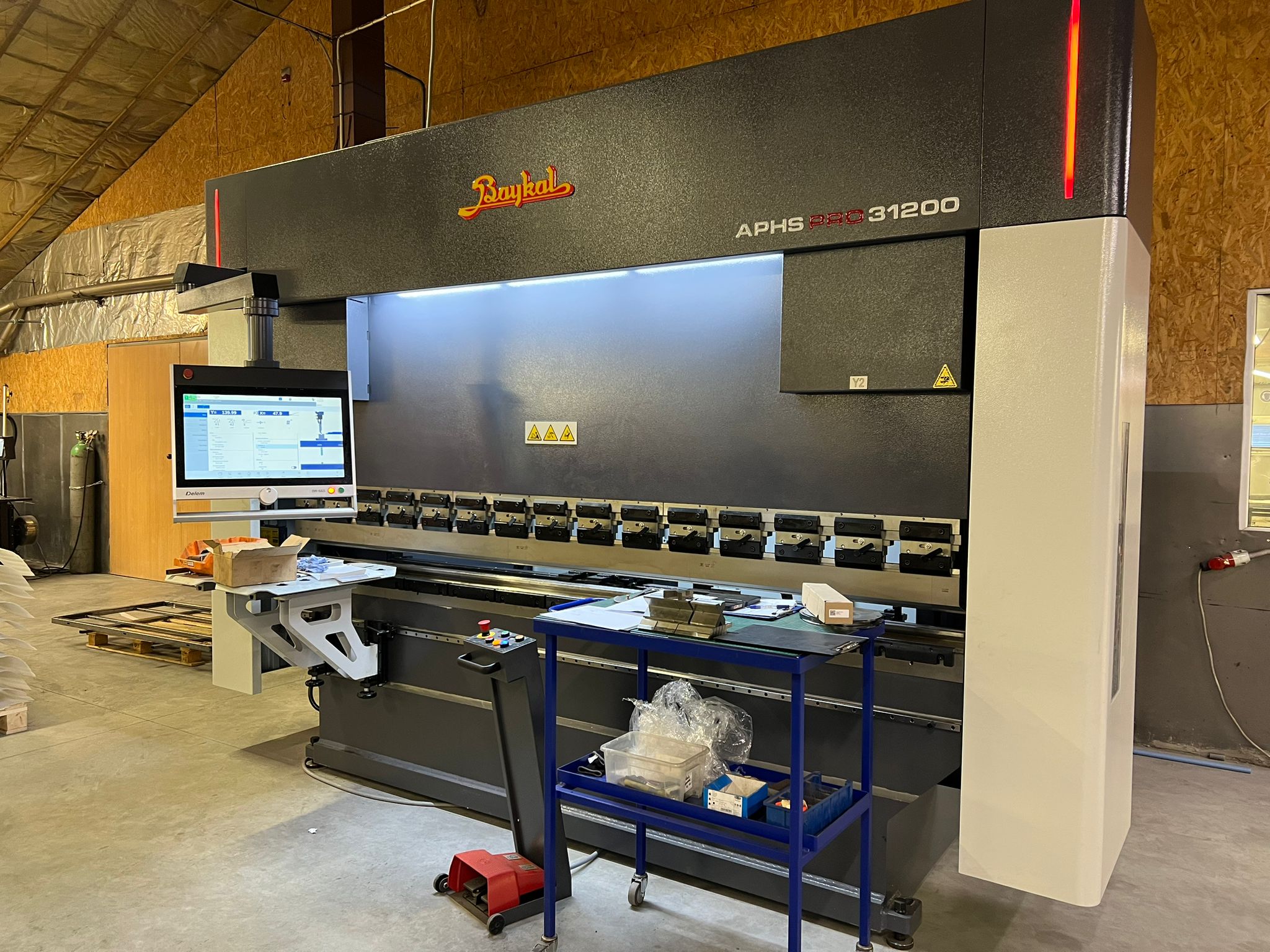 lenkimo presas Euroweld