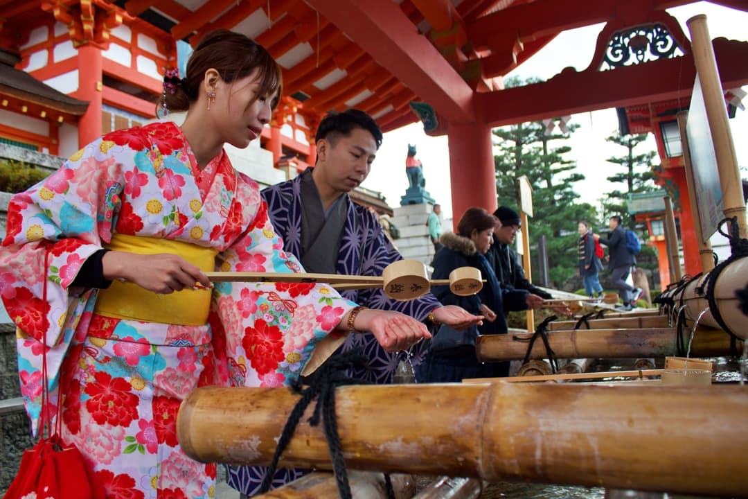 Japanese water ceremony