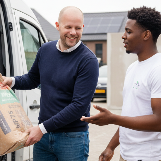 Boekhouder voor stukadoor