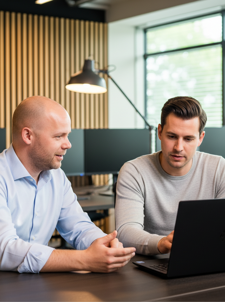 Boekhouder voor webdesigner