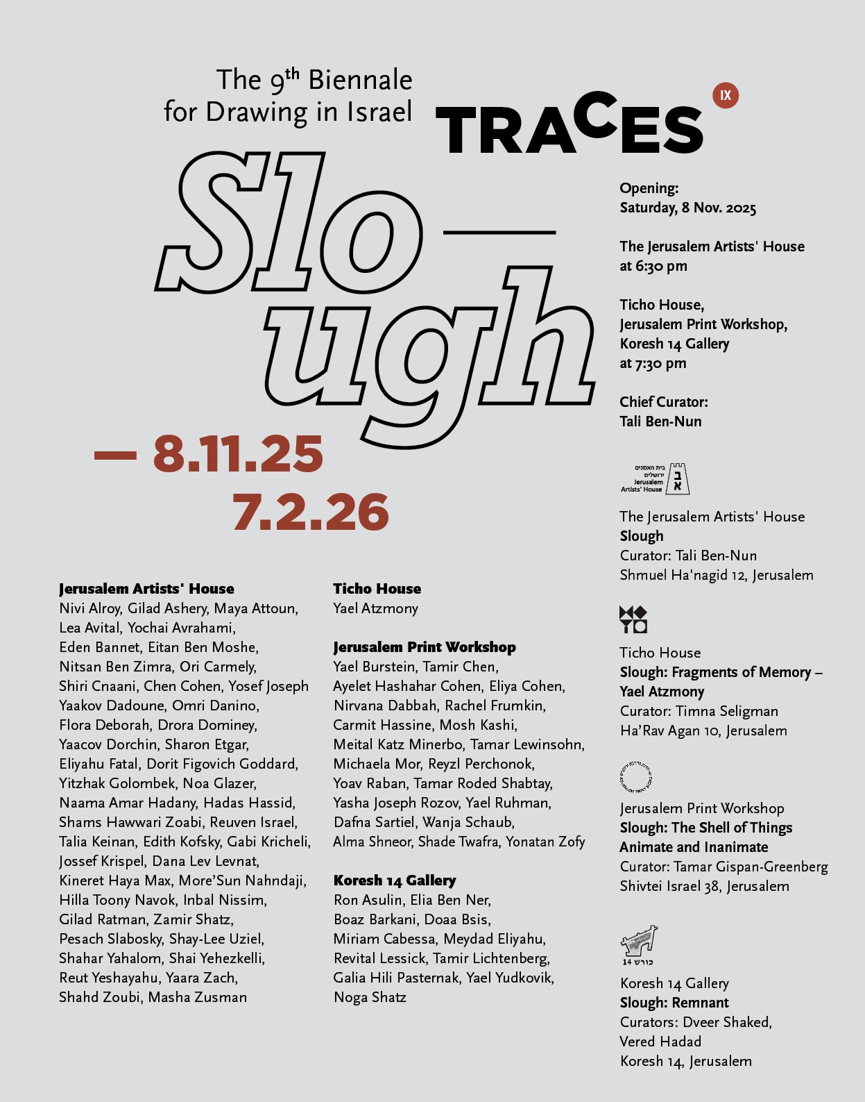 Traces IX – Slough