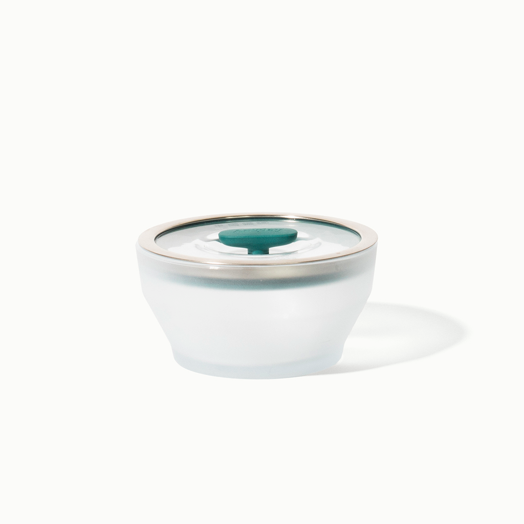 4-Cup Glass Round Deep Dish