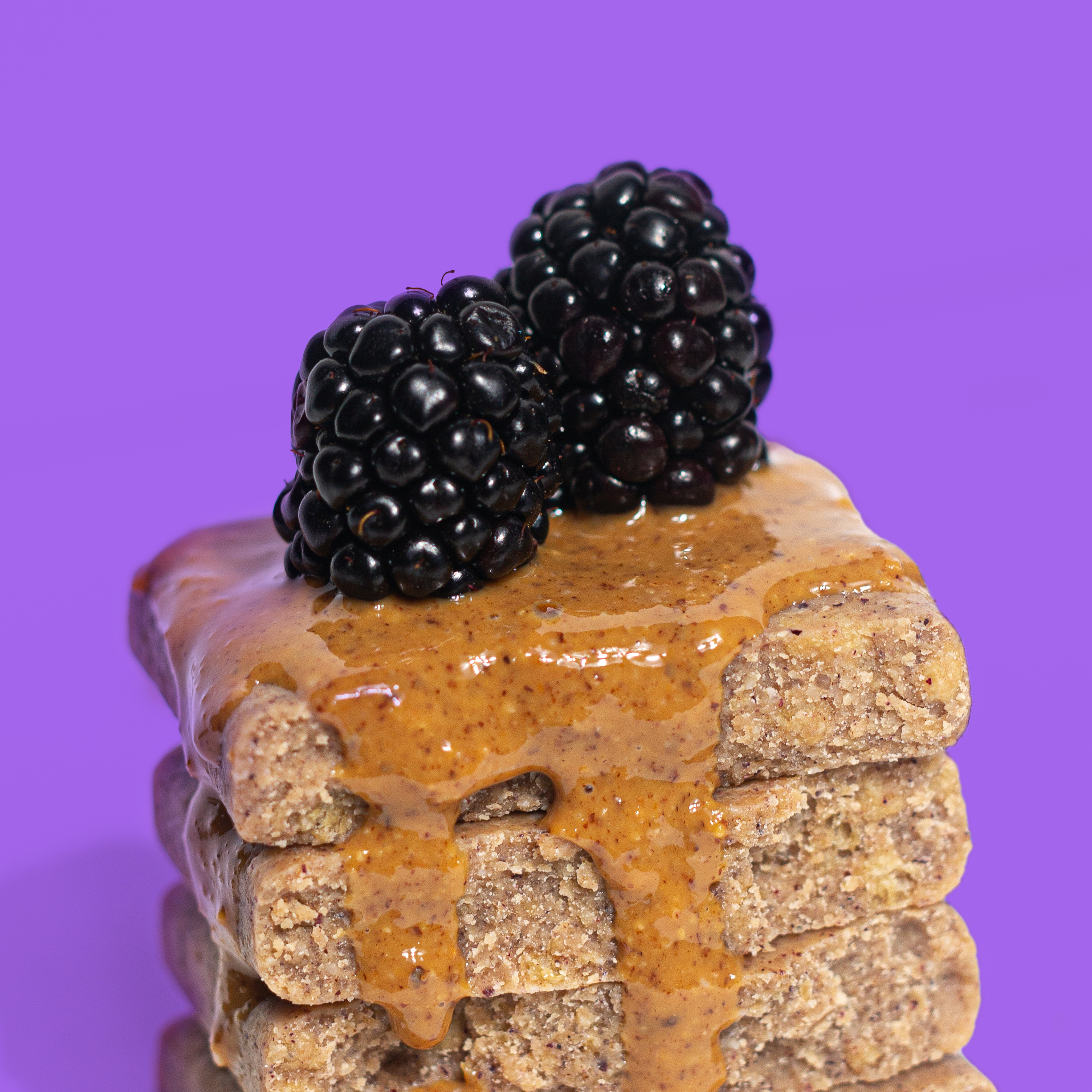 Almond Butter Blackberry Jelly Bar