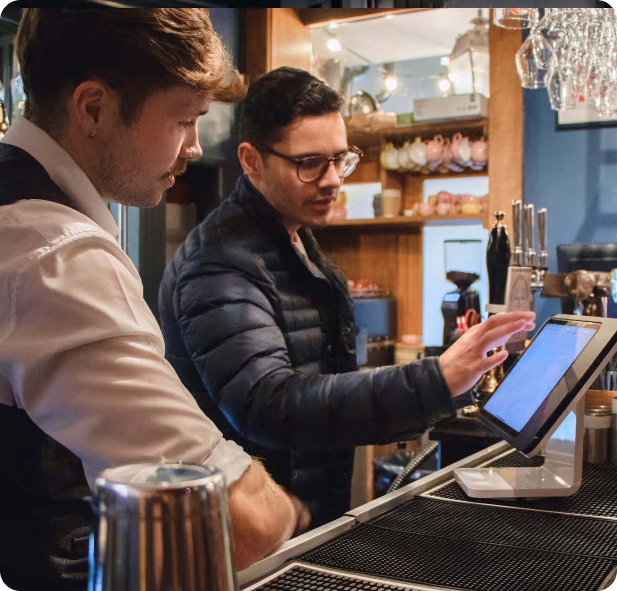 Cloudline EPOS system for bar