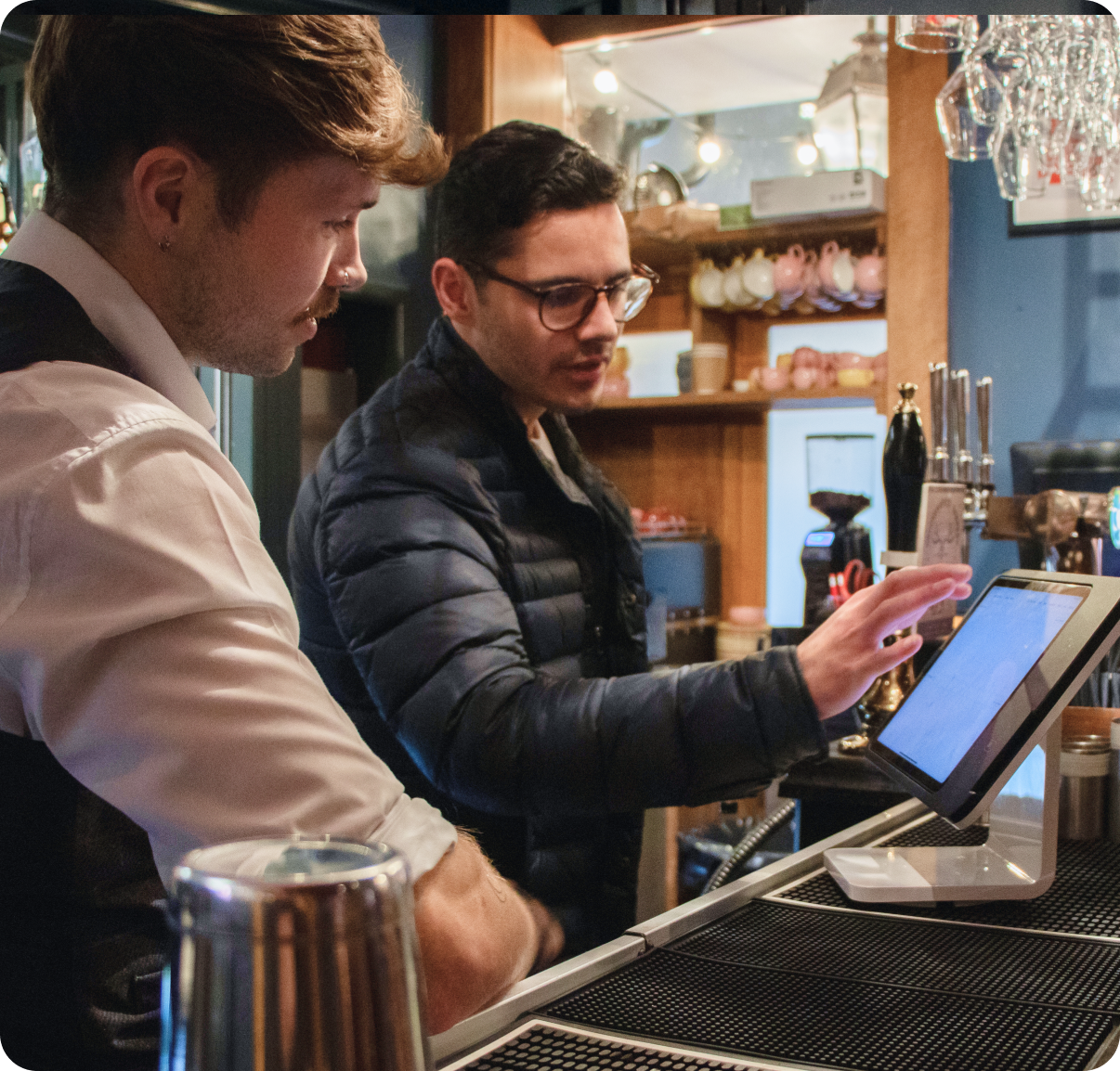 Cloudline EPOS system for bar