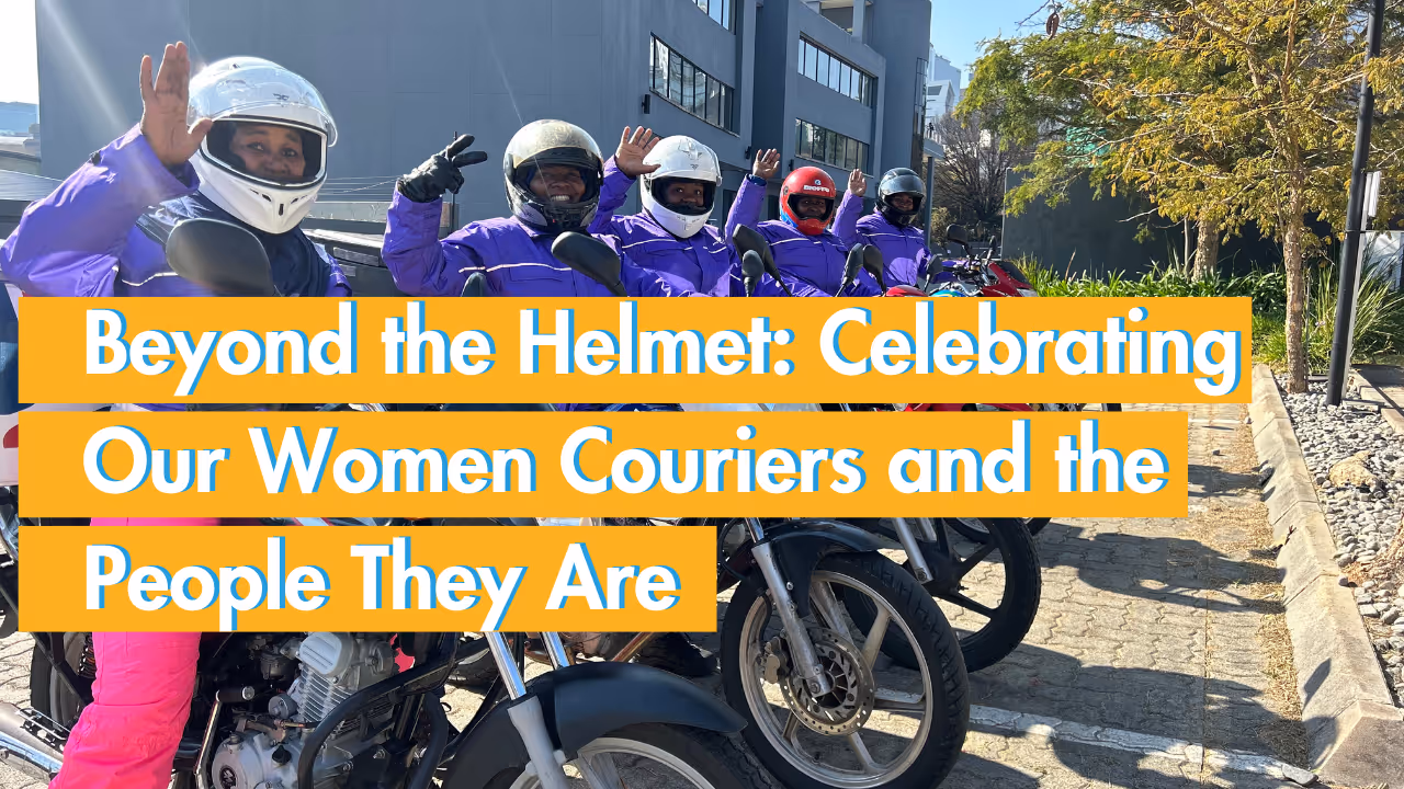 Beyond the Helmet: Celebrating Our Women Couriers and the People They Are