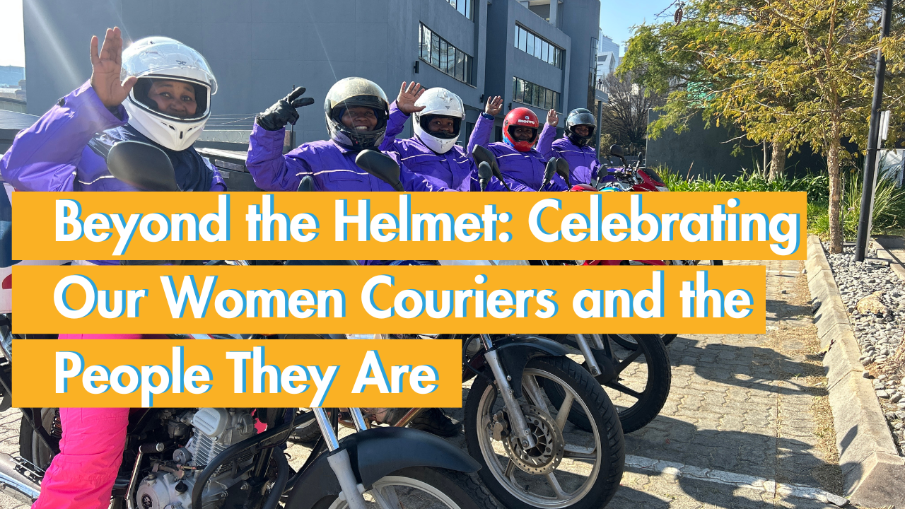 Beyond the Helmet: Celebrating Our Women Couriers and the People They Are