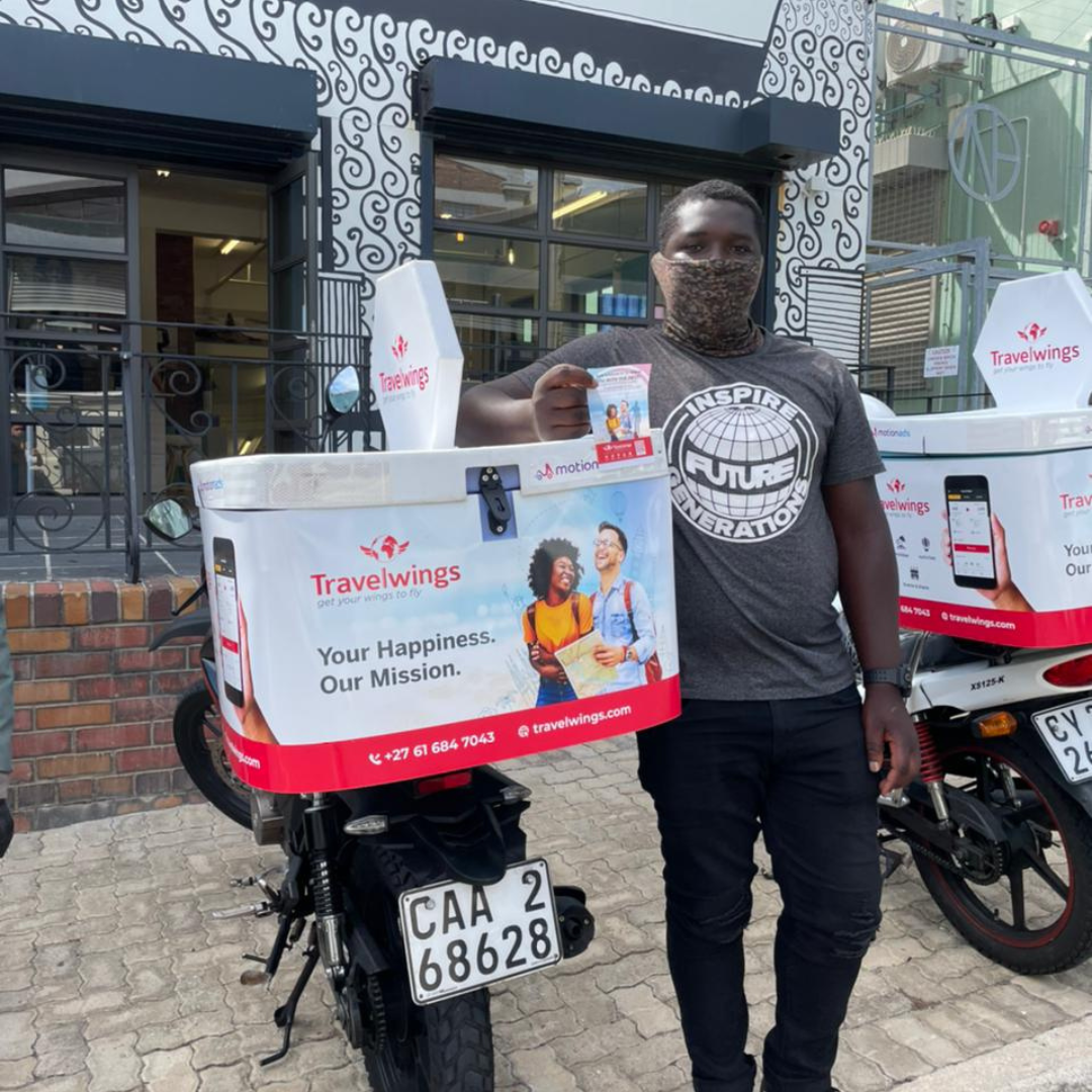 How Travel Wings Took Off in SA While Uplifting Micro-Enterprises on Two Wheels