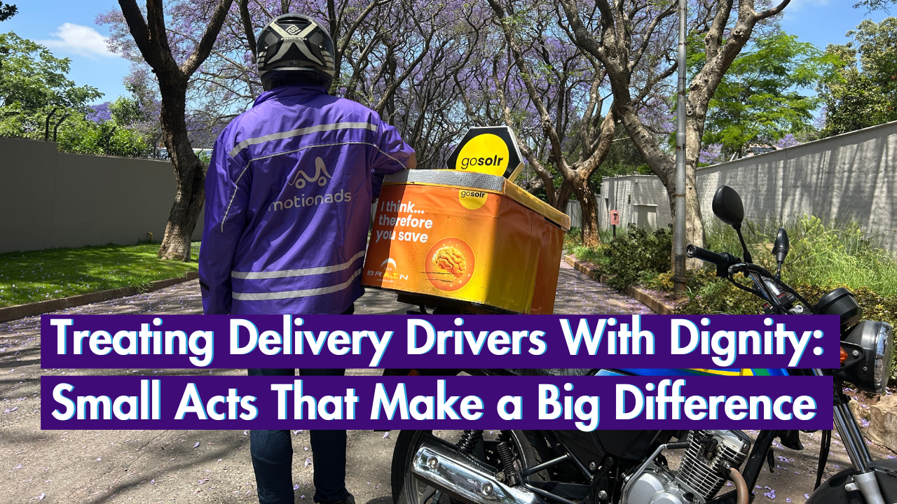 Treating Delivery Drivers With Dignity: Small Acts That Make a Big Difference