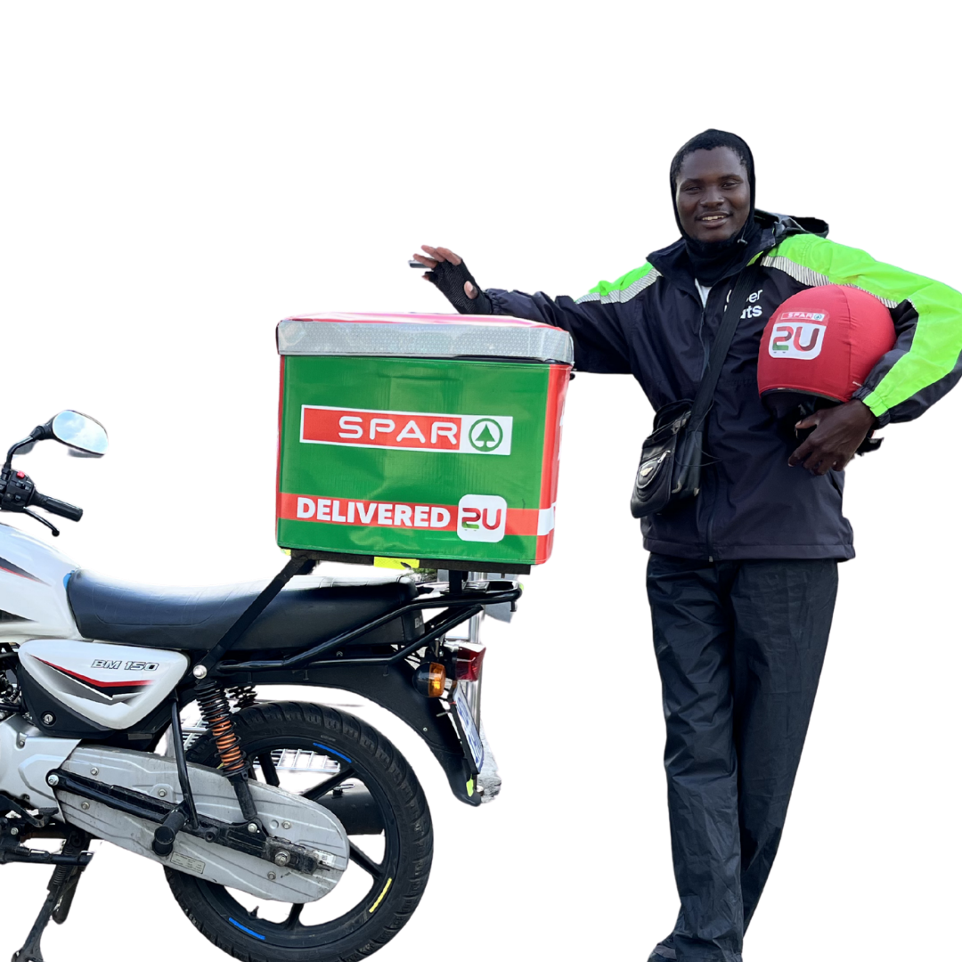 Unique outdoor advertising branded delivery bikes