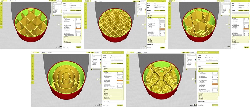 3D Printing Infills