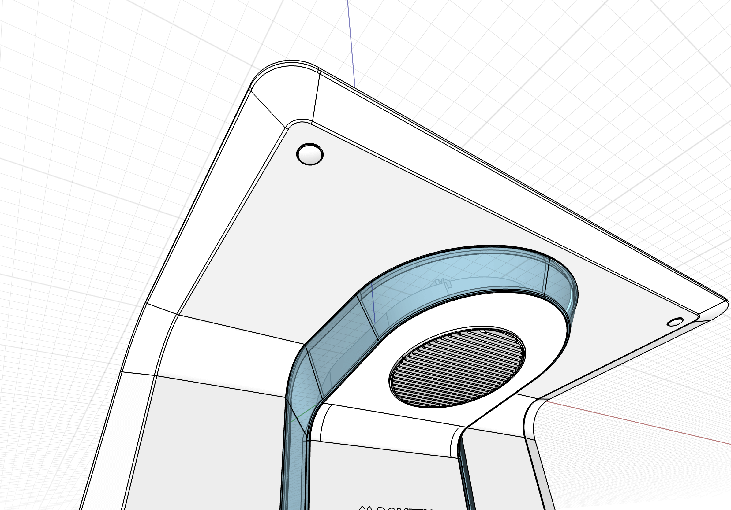 Fridge Ventilation Concept Designed in Shapr3D