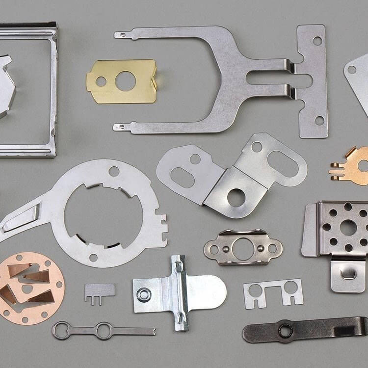 Metal fabricated bracket parts created by Buckeye Metal Works