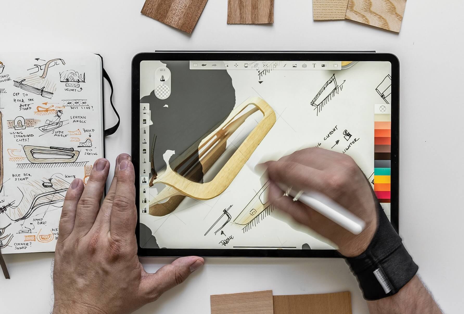 Detailed Designs on an iPad