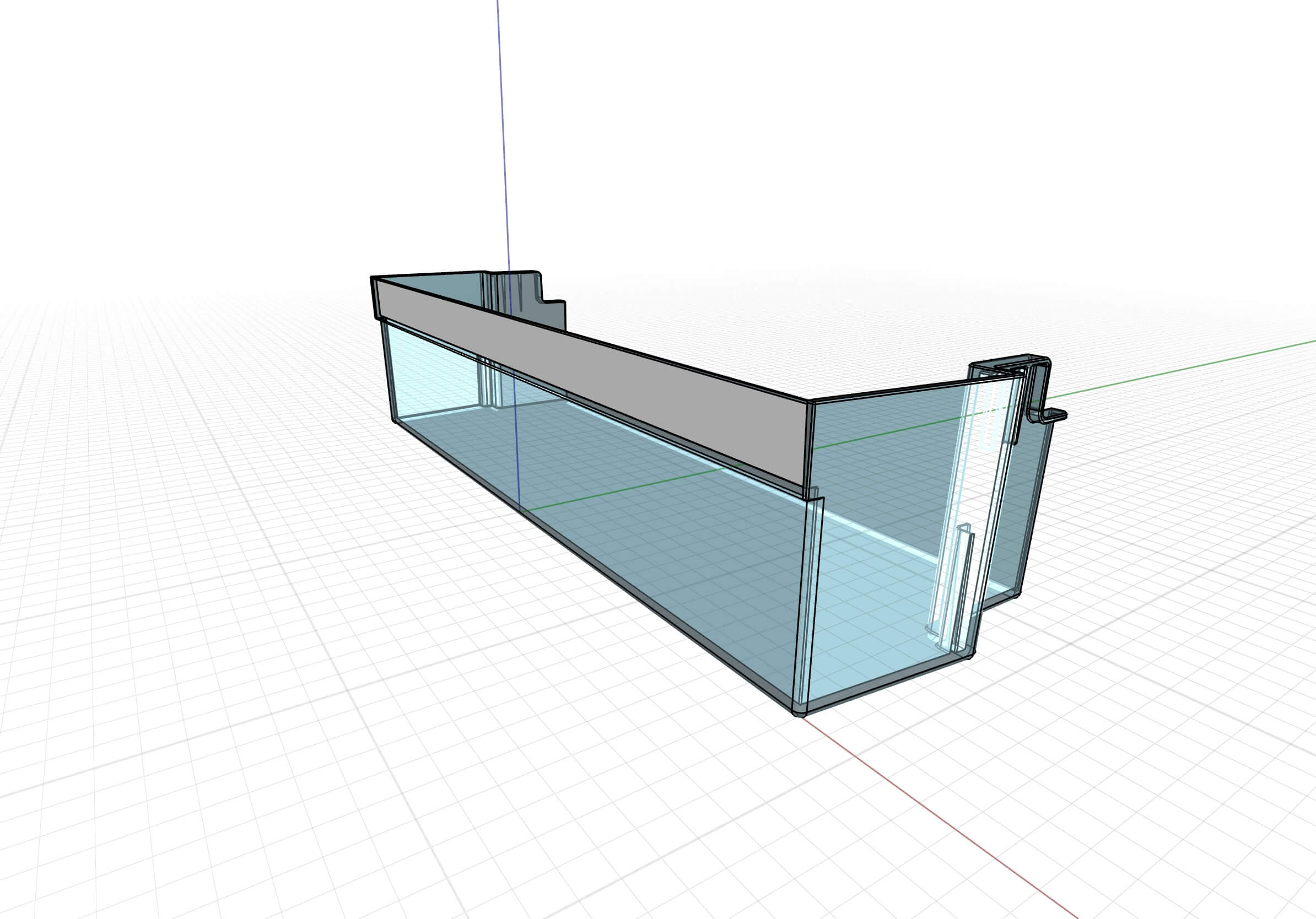 Fridge Shelf Concept Designed in Shapr3D