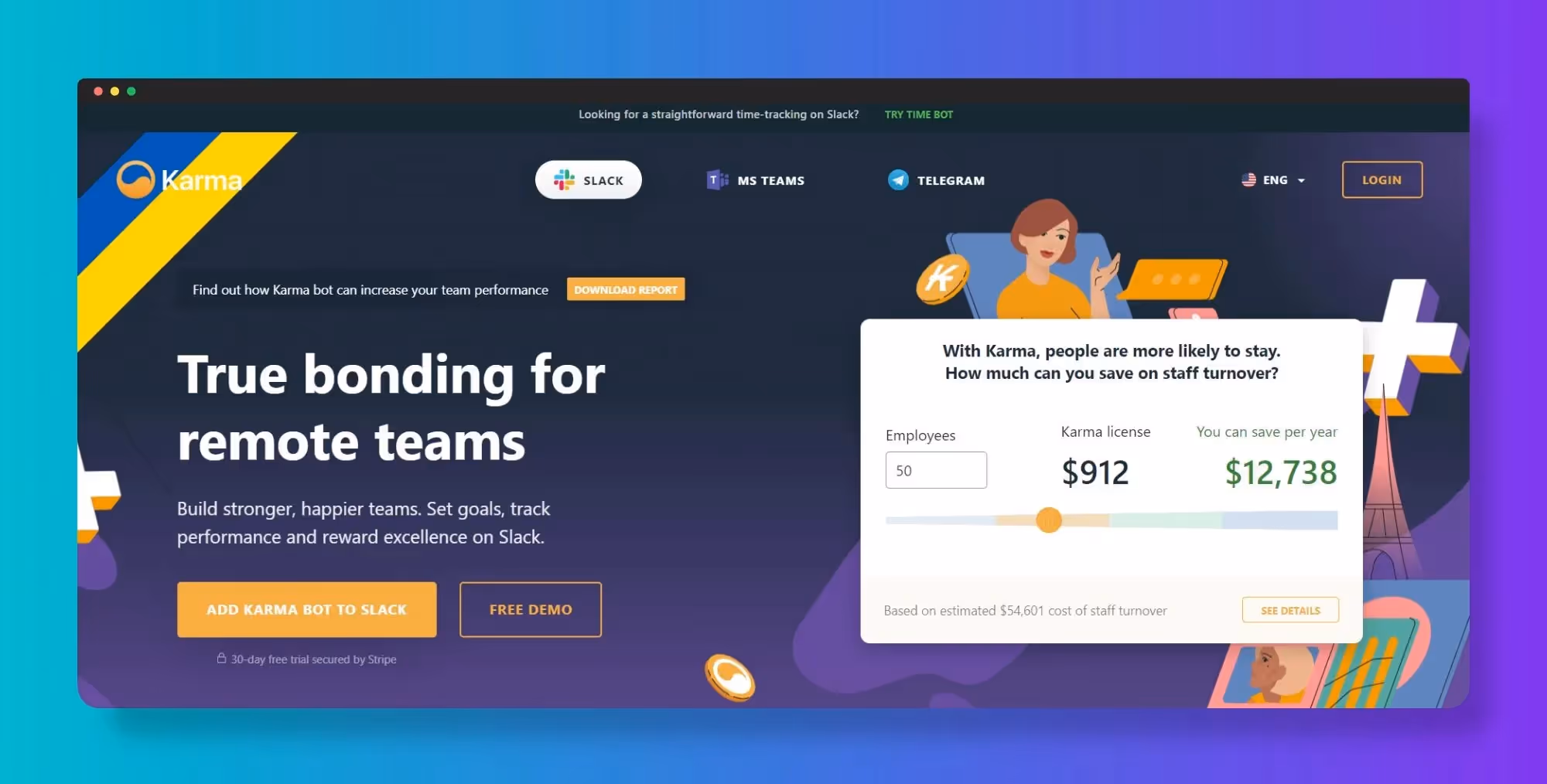 Vertical SaaS Companies - Karmabot