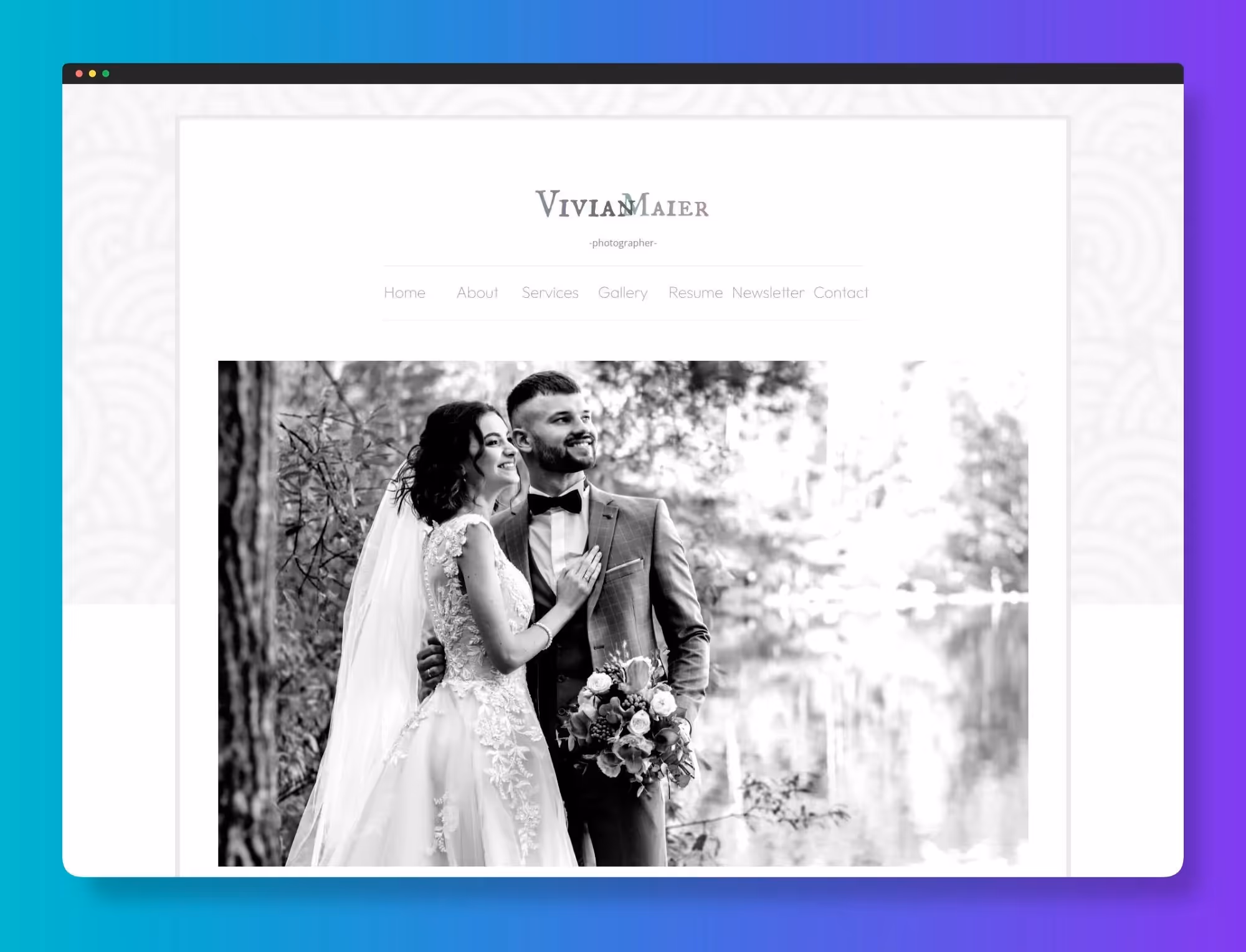 Carrd Template - Type 4 for Personal Portfolio Website