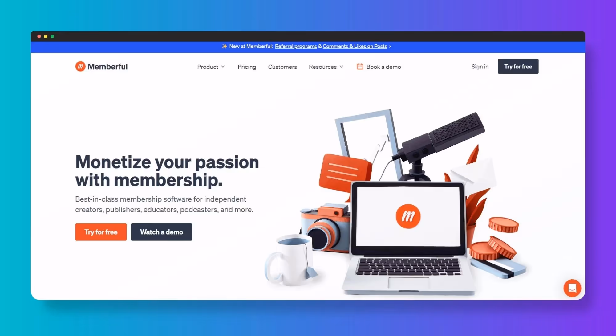 Paid Newsletter Platforms - Memberful