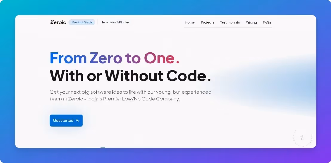 Bubble Agencies - Zeroic