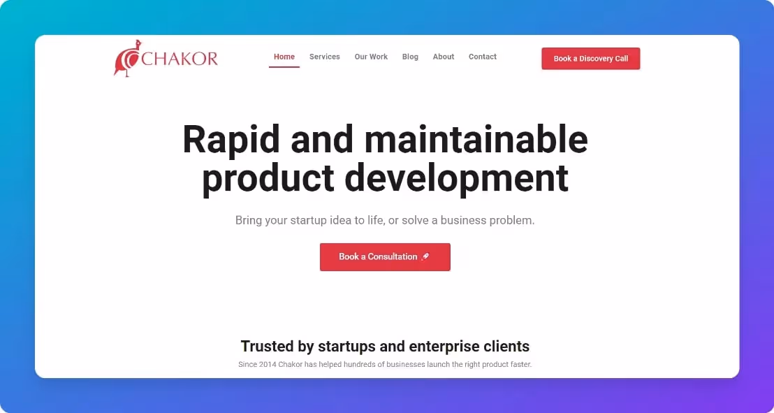 Bubble Agencies - Chakor