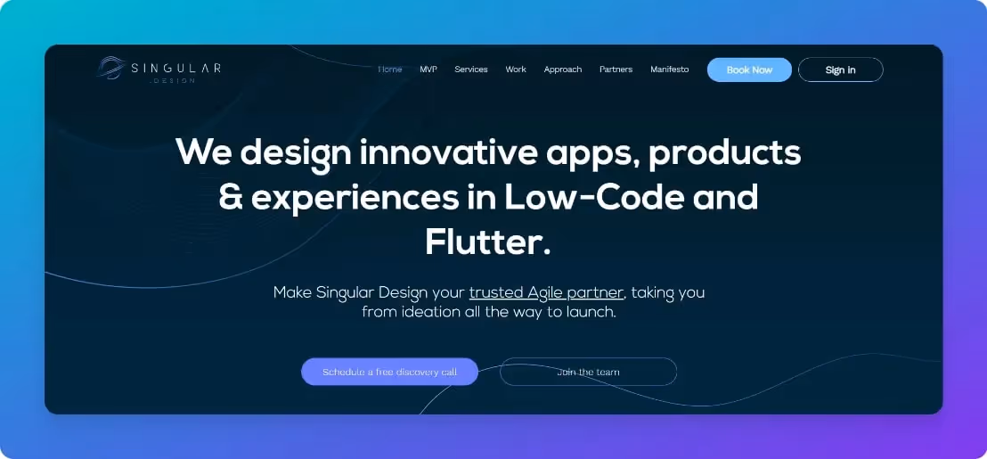 Adalo Agencies - Singular Design