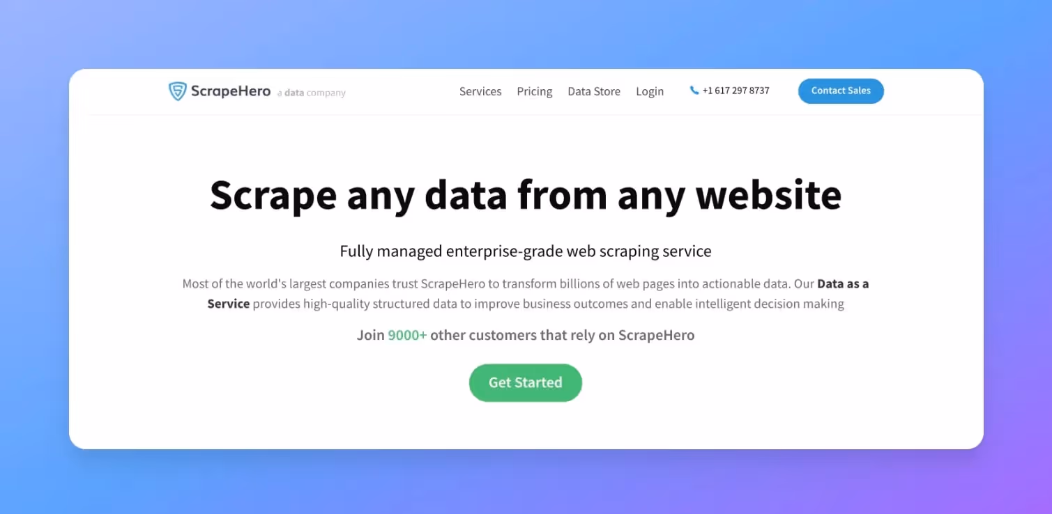Best No-Code Web Scrapers - ScrapeHero
