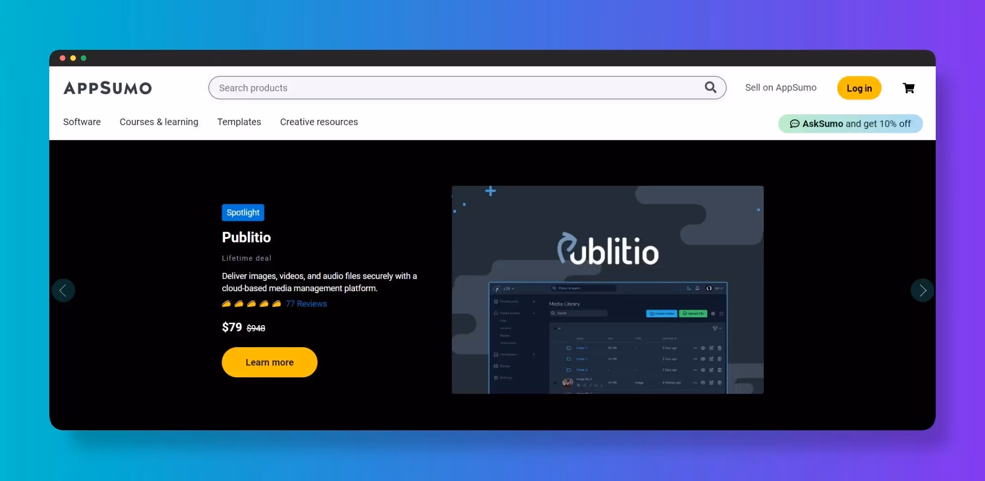 Best Platforms to Sell Digital Products - AppSumo