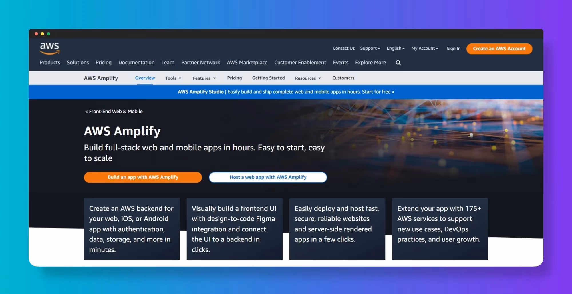 No Code Backend - AWS Ampliy