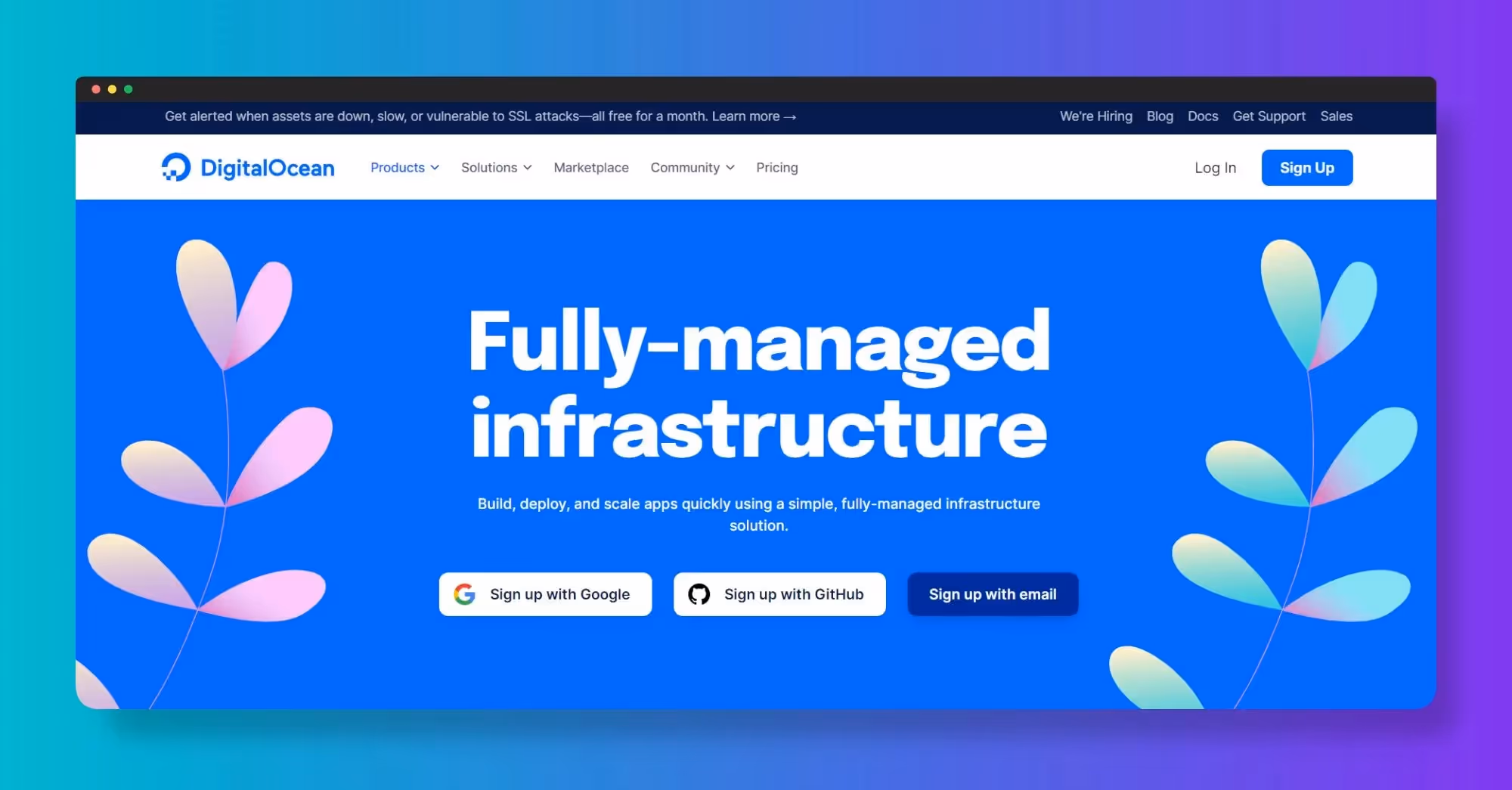 No Code Backend - DigitalOcean