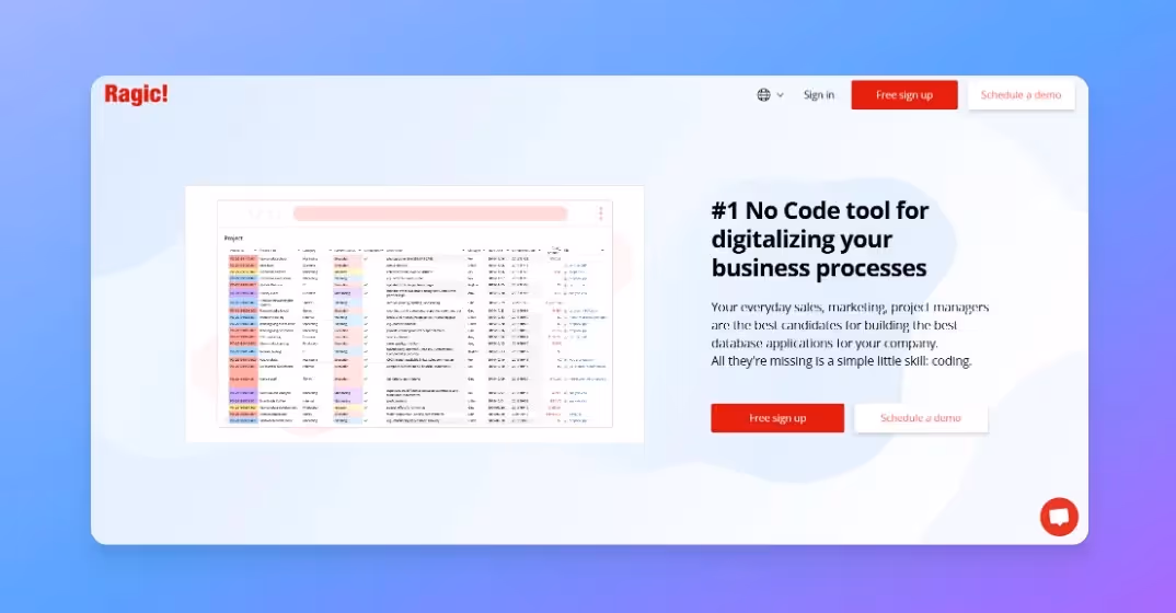 Best Database App Builders - Ragic