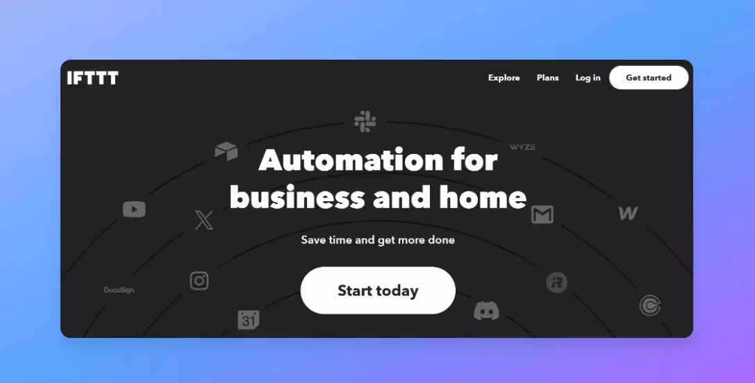 Best No-Code Automation Tools - IFTTT
