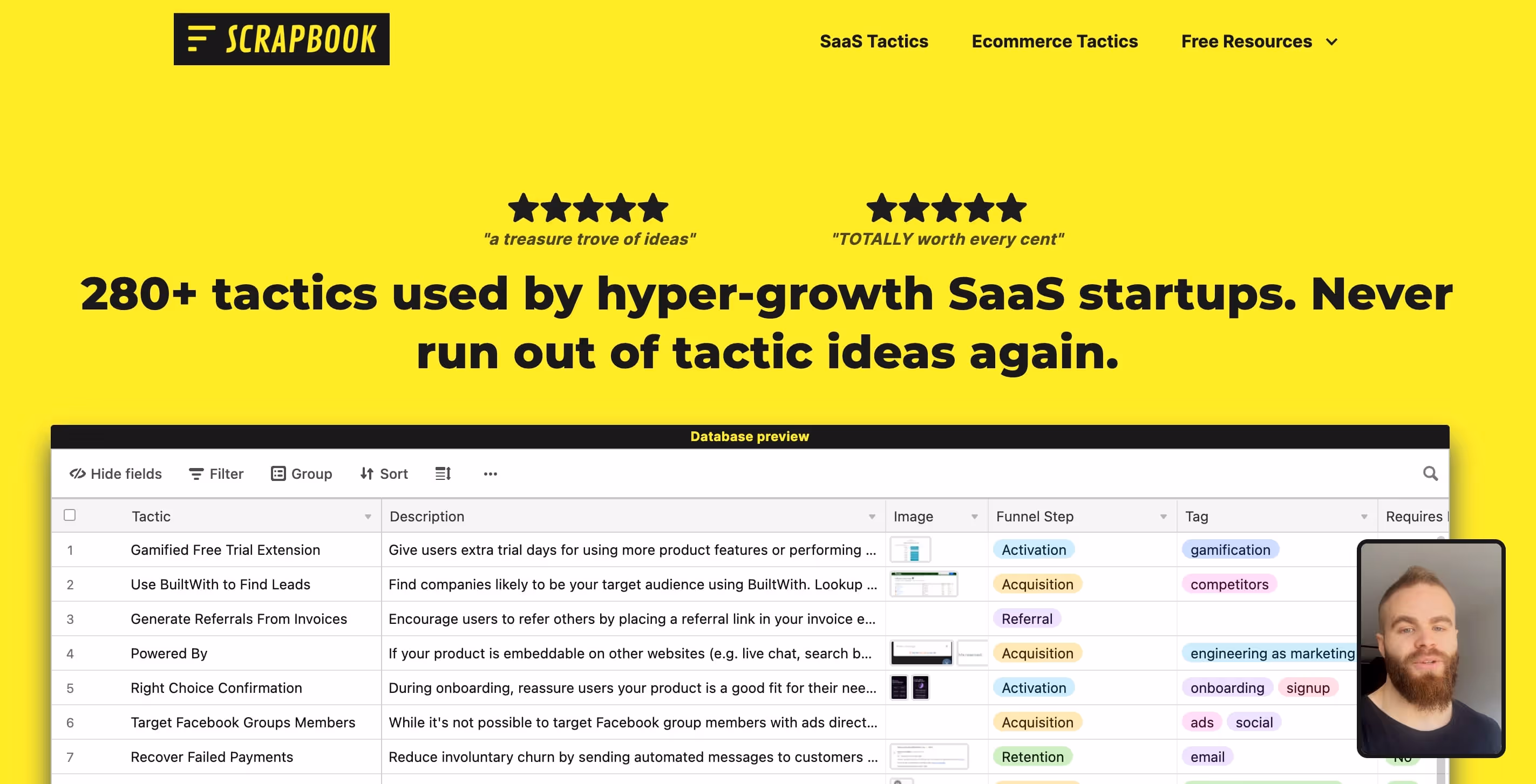 No-code startups - Scrapbook