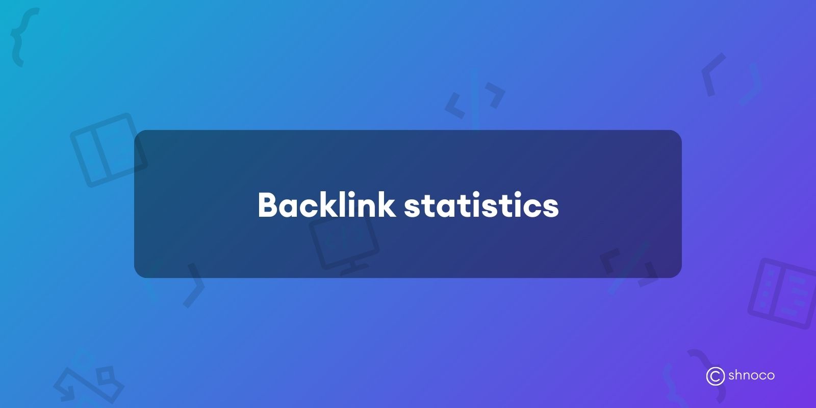 Backlink Statistics