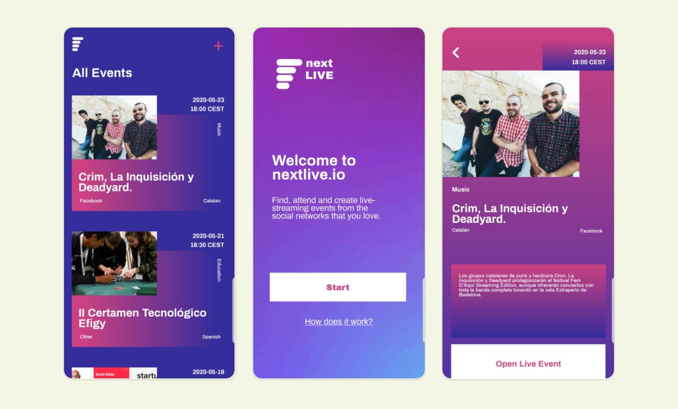 Bravo Studio App - Nextlive