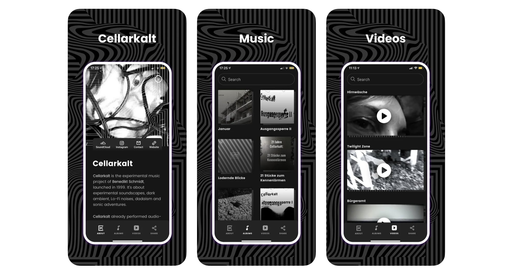 Bravo Studio App - Cellarkalt