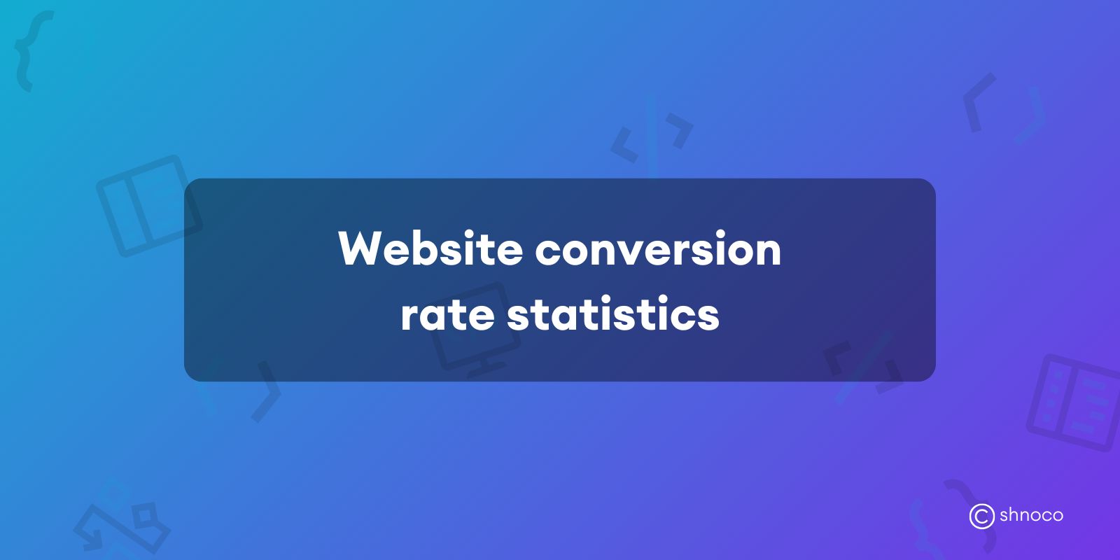 Website Conversion Rate Statistics