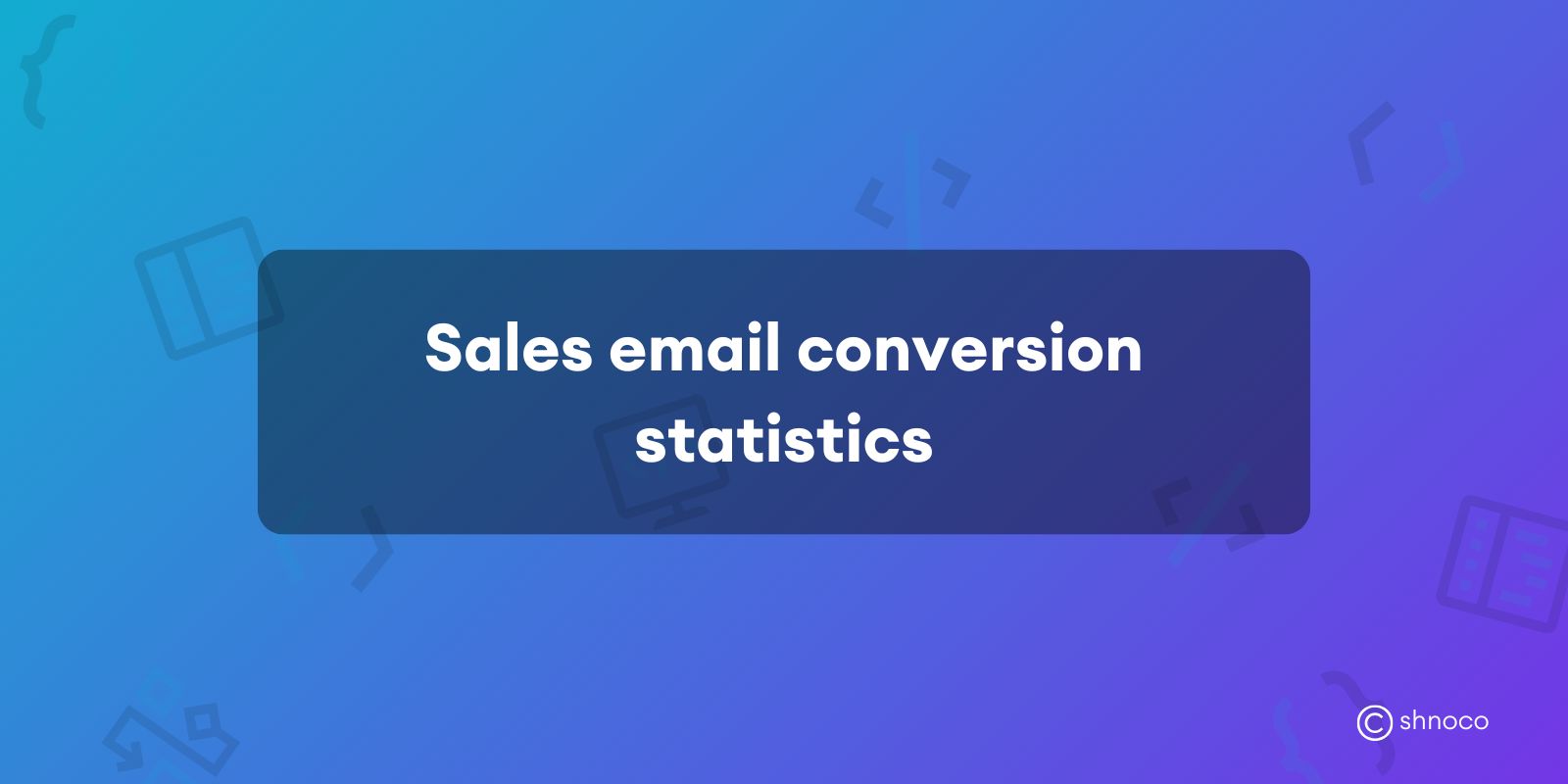 Sales Email Conversion Statistics